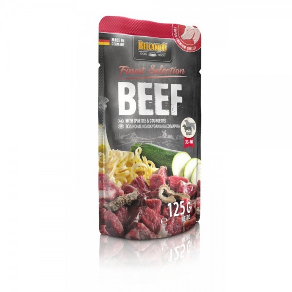 Belcando Finest Selection, φακελάκι σκύλου με βοδινό 125gr Ολιστικές Τροφές
