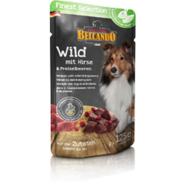 Belcando Finest Selection φακελάκι σκύλου με κυνήγι 125gr Ολιστικές Τροφές