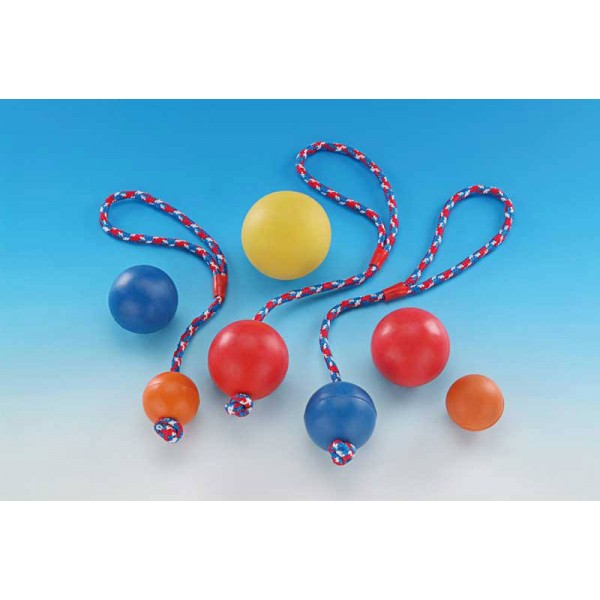 Nobby - Rubber Toy Μπάλα & Οδοντικό Rope (7cm) Dental