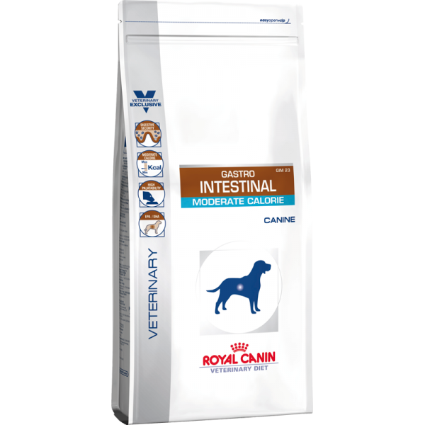 Royal Canin Veterinary Diet - Gastro Intestinal Moderate Calorie GIM 23 (2kg Ξηρή τροφή) Τροφές