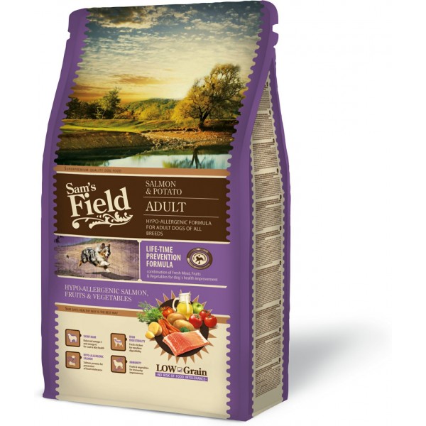 Sam's Field Adult Salmon & Potato (13kg Ξηρή τροφή) Ξηρή Τροφή