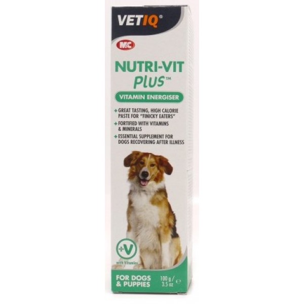 Nutri - Vit Plus Dog Vitamin Energizer, Πολυβιταμινούχο Συμπλήρωμα Διατροφής Παραφαρμακευτικά Προϊόντα