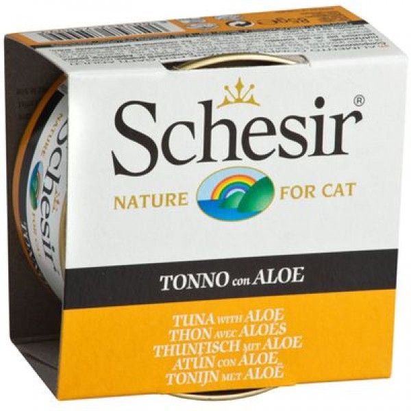 Schesir Cat Jelly με Τόνο και Αλόη σε Ζελέ (85gr κονσέρβα) Τροφές