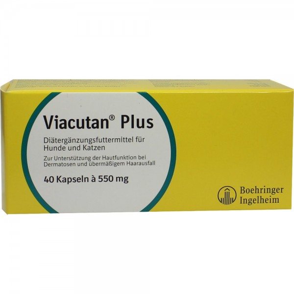 Viacutan Plus Συμπλήρωμα Διατροφής για το Δέρμα (40 κάψουλες) Παραφαρμακευτικά Προϊόντα