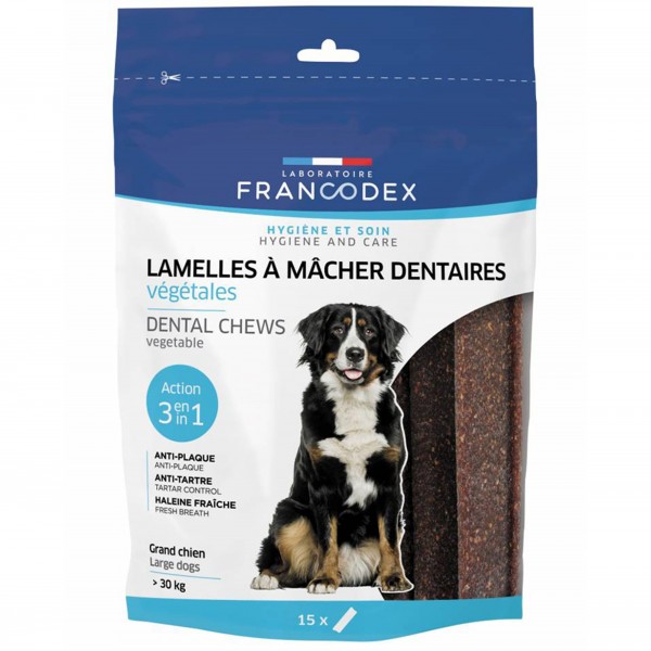Francodex Vegetable Chews για Μεγάλους Σκύλους >30kg  Dental - Στοματική Υγιεινή