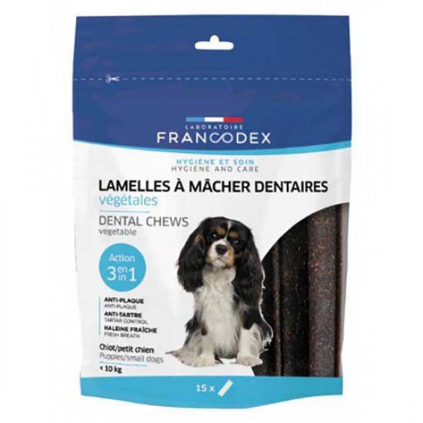 Francodex Vegetable Chews για Κουτάβια και Μικρούς Σκύλους  5-10kg   Dental - Στοματική Υγιεινή