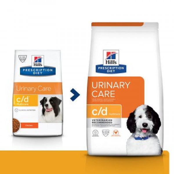 Hill's Prescription Diet Canine c/d Multicare Urinary Care με Κοτόπουλο 4kg Κλινικές Τροφές - Δίαιτες
