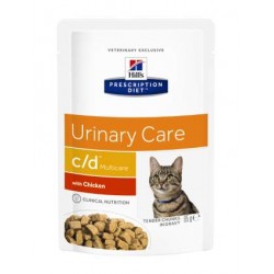 Hill's Prescription Diet Feline c/d Multicare με Κοτόπουλο φακελάκι 85gr