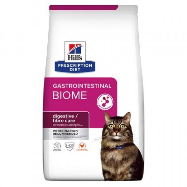Hill's Prescription Diet Feline Gastrointestinal Biome με Κοτόπουλο 1.5kg Κλινικές Τροφές - Δίαιτες 
