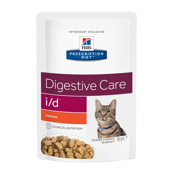 Hill's Prescription Diet Feline i/d με Κοτόπουλο 85gr φακελάκι