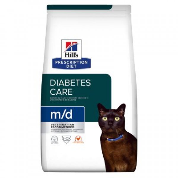 Hill's Prescription Diet Feline m/d με Κοτόπουλο 1.5kg