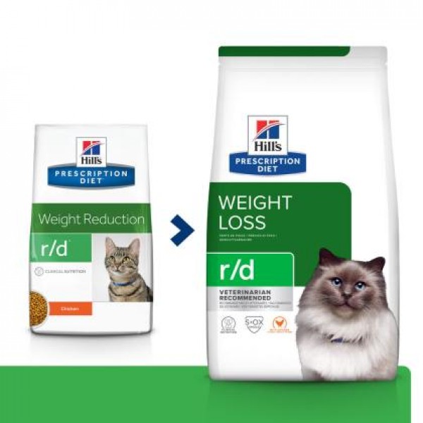 Hill's Prescription Diet Feline r/d με Κοτόπουλο 3kg