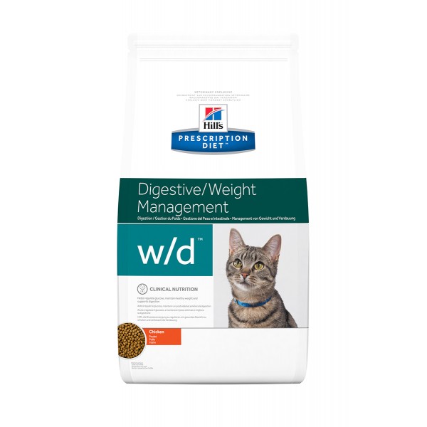 Hill's Prescription Diet Feline w/d με Κοτόπουλο 1.5kg