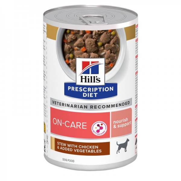Hill's Prescription Diet  Canine On Care Stew Chicken & Vegetables 354g Ανάρρωση Σκύλου