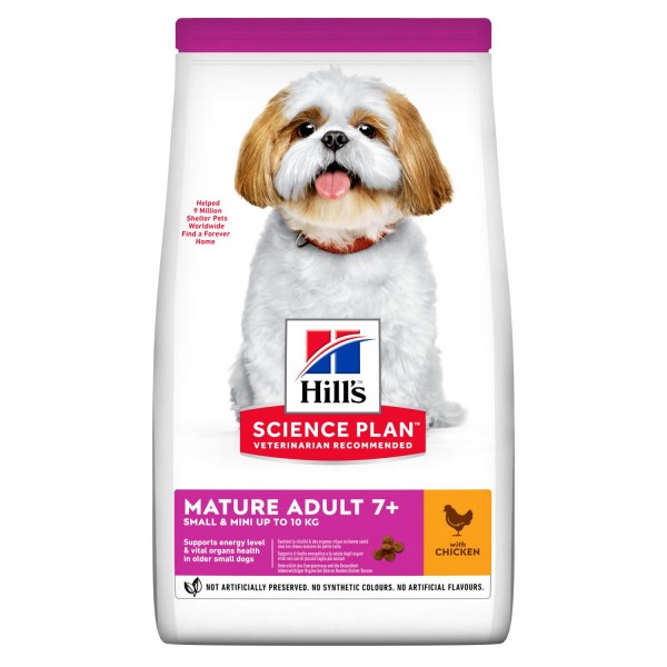 Hill's Sience Plan Canine Mature Adult 7+ Small & Miniature με Κοτόπουλο 1,5kg 