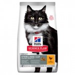 Hill's Science Plan Feline Mature Adult 7+ Sterilised με Κοτόπουλο 3kg Super Premium Τροφές 