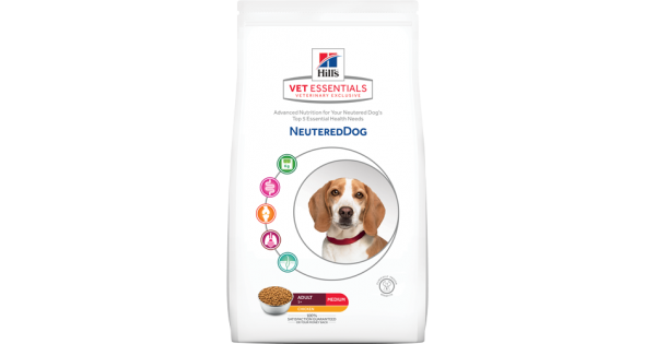 hills vet essentials neutered dog large breed
