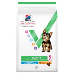 HILL'S Vet Essentials Puppy Small & Mini AB+ 2kg με Κοτόπουλο Κτηνιατρικές Τροφές
