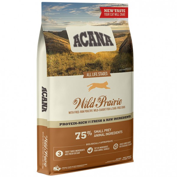 Acana Cat Wild Prairie 1.8kg Βιολογικά Κατάλληλες Τροφές 