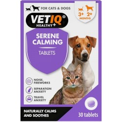 Serene Calming Φυσικό Ηρεμιστικό 30 Εύγευστα Δισκία Φυσικά Αγχολυτικά - Ήπια Ηρεμιστικά