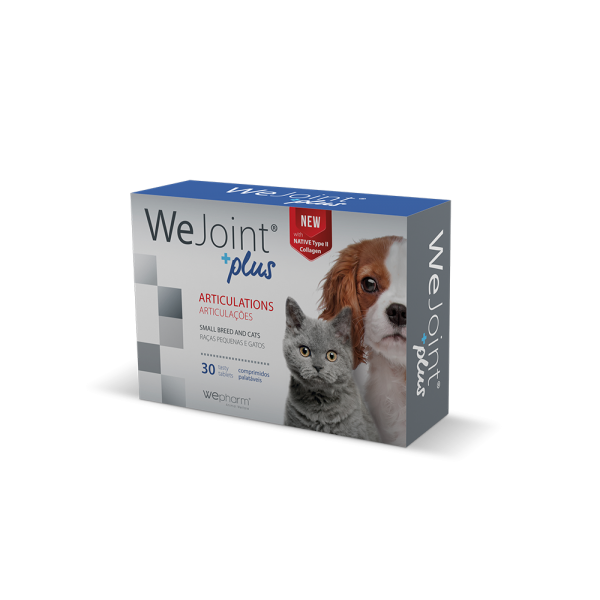 WeJoint Plus Small Breeds & Cats - Χονδροπροστατευτικό 30 δισκία Αρθρώσεις - Κόκαλα