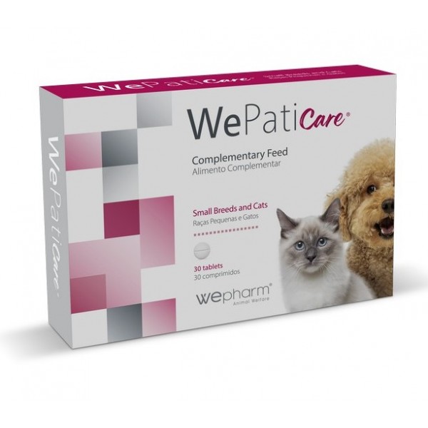 WePatic Care Small Breeds & Cats - Ηπατοπροστατευτικό 30 εύγευστα δισκία